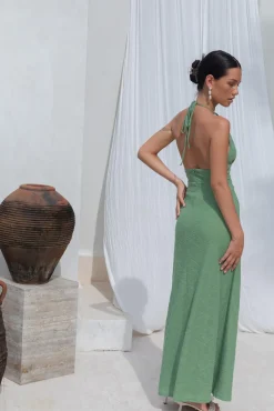 Wedding Guest Dresses|Cocktail Dresses>Hello Molly Adano Maxi Dress Green