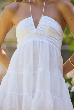 Brunch Dresses|Casual Dresses>Hello Molly Adorations Mini Dress White