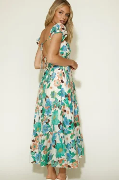 Maxi Dresses>Hello Molly Afternoon Glow Maxi Dress Floral