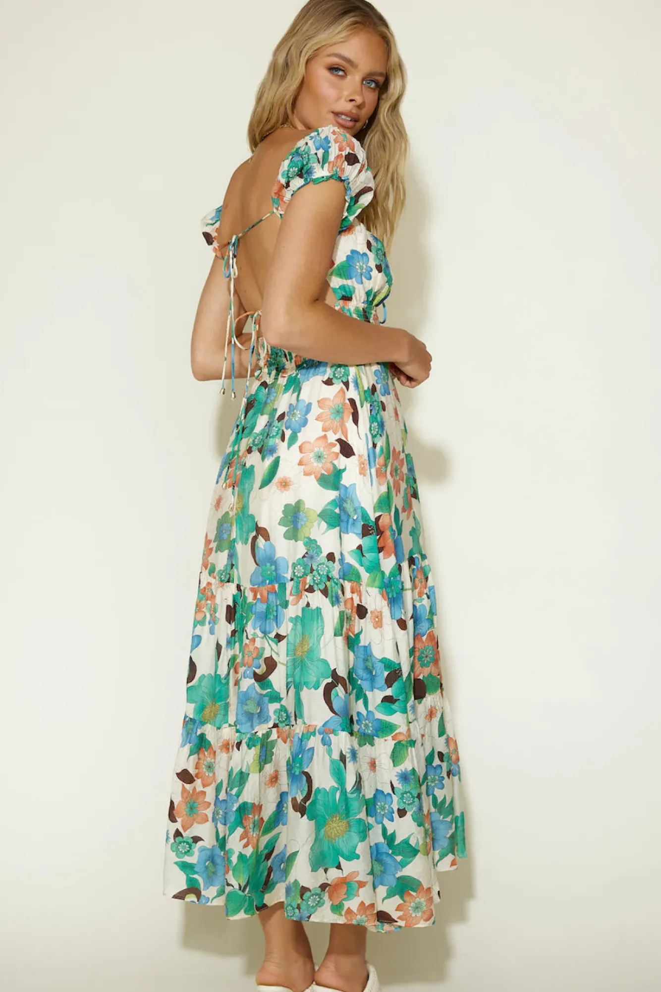 Maxi Dresses>Hello Molly Afternoon Glow Maxi Dress Floral
