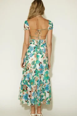 Maxi Dresses>Hello Molly Afternoon Glow Maxi Dress Floral