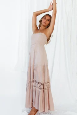 Wedding Guest Dresses|Bridesmaid Dresses>Hello Molly Agatha Maxi Dress Mocha