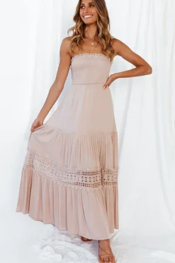 Wedding Guest Dresses|Bridesmaid Dresses>Hello Molly Agatha Maxi Dress Mocha