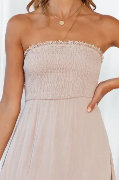 Wedding Guest Dresses|Bridesmaid Dresses>Hello Molly Agatha Maxi Dress Mocha