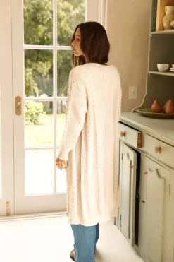 Cardigans|Long Sleeve>Hello Molly All I Needed Cardigan Cream