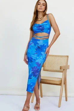 Vacation Dresses|Spring Break Dresses>Hello Molly All Night Maxi Dress Blue