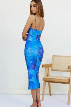 Vacation Dresses|Spring Break Dresses>Hello Molly All Night Maxi Dress Blue