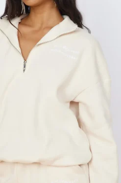 Long Sleeve|Cropped>Hello Molly All Year Round Set Beige
