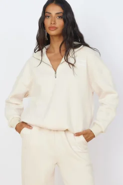 Long Sleeve|Cropped>Hello Molly All Year Round Set Beige