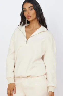 Long Sleeve|Cropped>Hello Molly All Year Round Set Beige