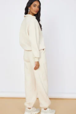Long Sleeve|Cropped>Hello Molly All Year Round Set Beige