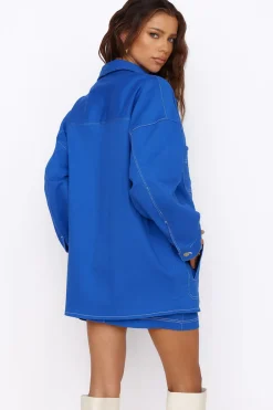 Skirts>Hello Molly Almost Had You Skirt Denim