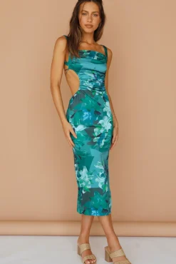 Vacation Dresses|Spring Break Dresses>Hello Molly Aloe Relief Maxi Dress