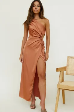 Wedding Guest Dresses|Formal Dresses>Hello Molly Althea Maxi Dress Brown