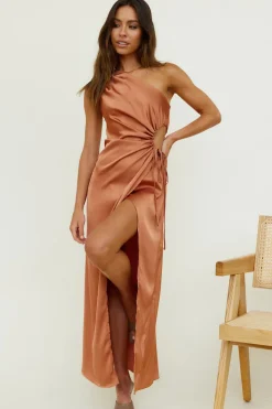 Wedding Guest Dresses|Formal Dresses>Hello Molly Althea Maxi Dress Brown