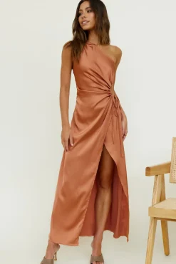 Wedding Guest Dresses|Formal Dresses>Hello Molly Althea Maxi Dress Brown