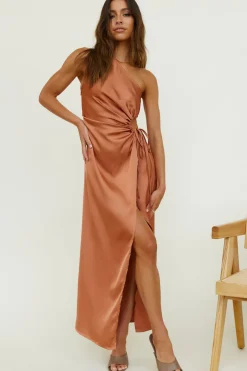 Wedding Guest Dresses|Formal Dresses>Hello Molly Althea Maxi Dress Brown