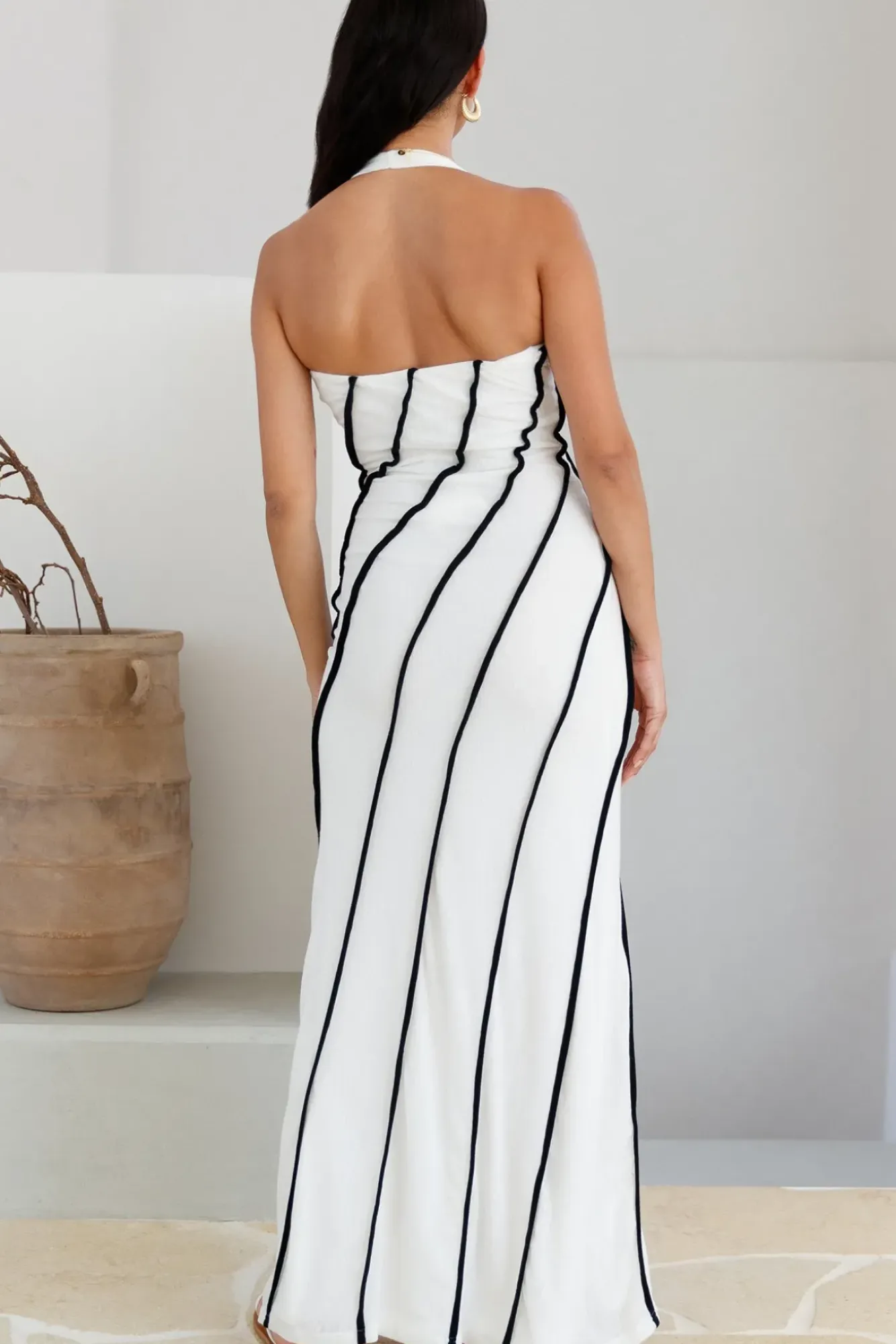 Cocktail Dresses|Vacation Dresses>Seven Wonders Althia Maxi Dress White