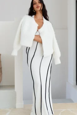 Cocktail Dresses|Vacation Dresses>Seven Wonders Althia Maxi Dress White