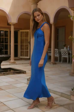 Wedding Guest Dresses|Formal Dresses>Hello Molly Amara Dreams Maxi Dress Blue
