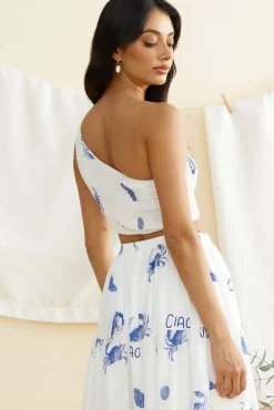 Skirt And Top Sets>Hello Molly Andiamo Set Blue