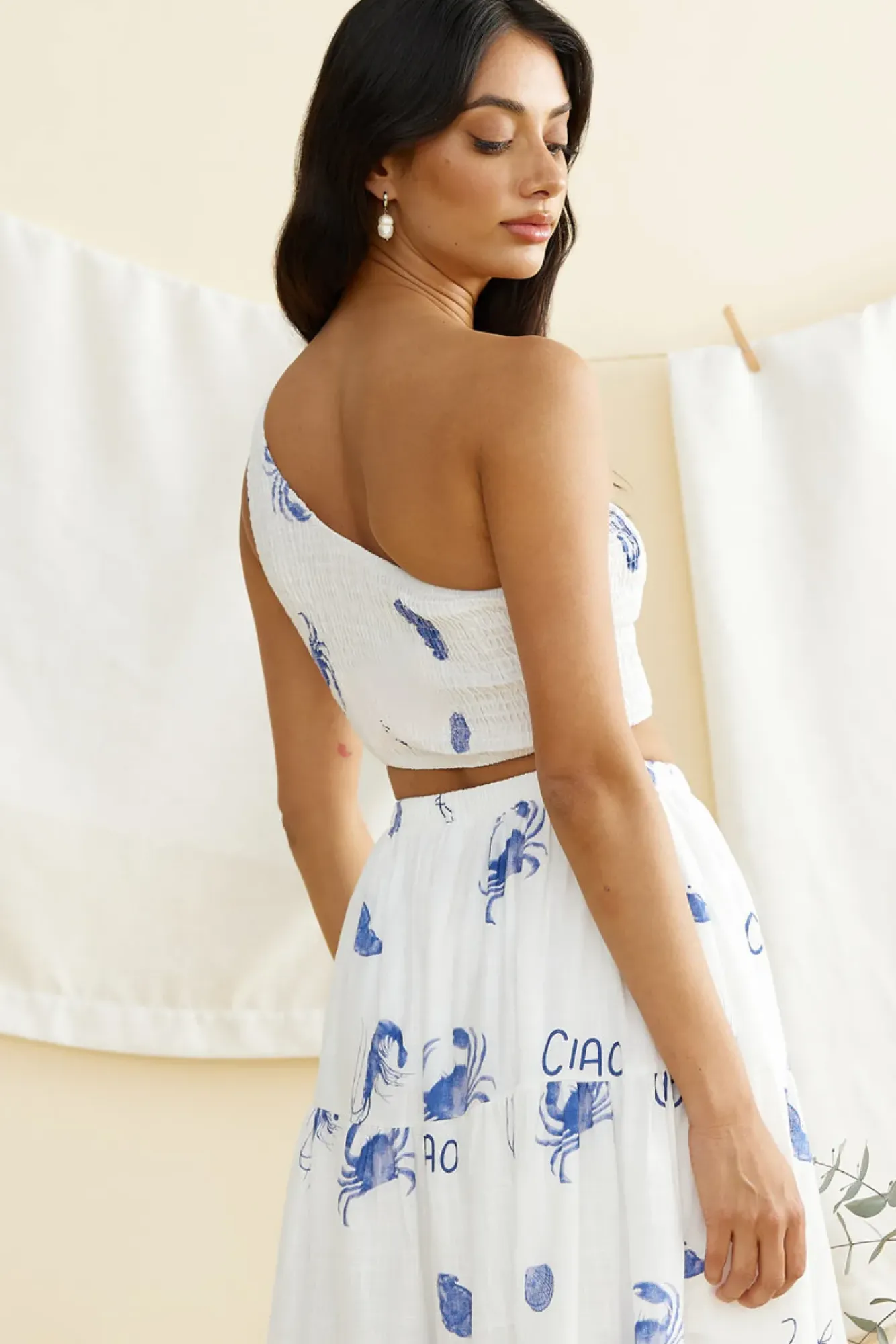 Skirt And Top Sets>Hello Molly Andiamo Set Blue