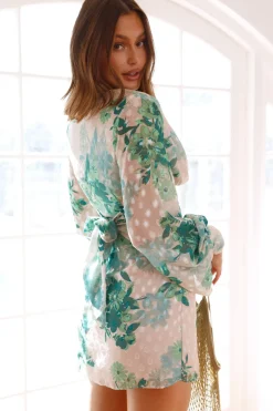 Spring Break Dresses|Date Night Dresses>Hello Molly Aneola Dress Green