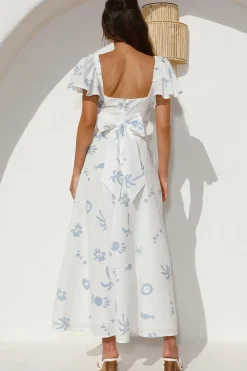 Vacation Dresses|Spring Break Dresses>Hello Molly Angel Baby Maxi Dress Blue