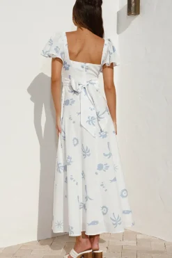 Vacation Dresses|Spring Break Dresses>Hello Molly Angel Baby Maxi Dress Blue