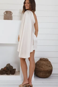 Cocktail Dresses|Bridesmaid Dresses>Hello Molly Angel Effect Dress Champagne