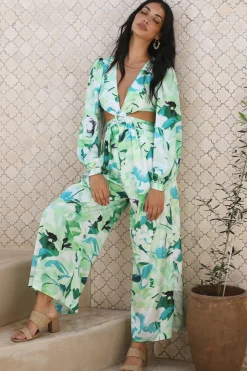 Rompers|Jumpsuits>Hello Molly Another Life Jumpsuit Green