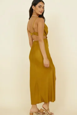 Wedding Guest Dresses|Formal Dresses>Hello Molly Artemis Midi Dress Brown