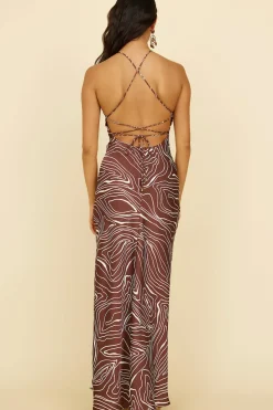 Wedding Guest Dresses|Formal Dresses>Hello Molly Asking You Maxi Dress Brown