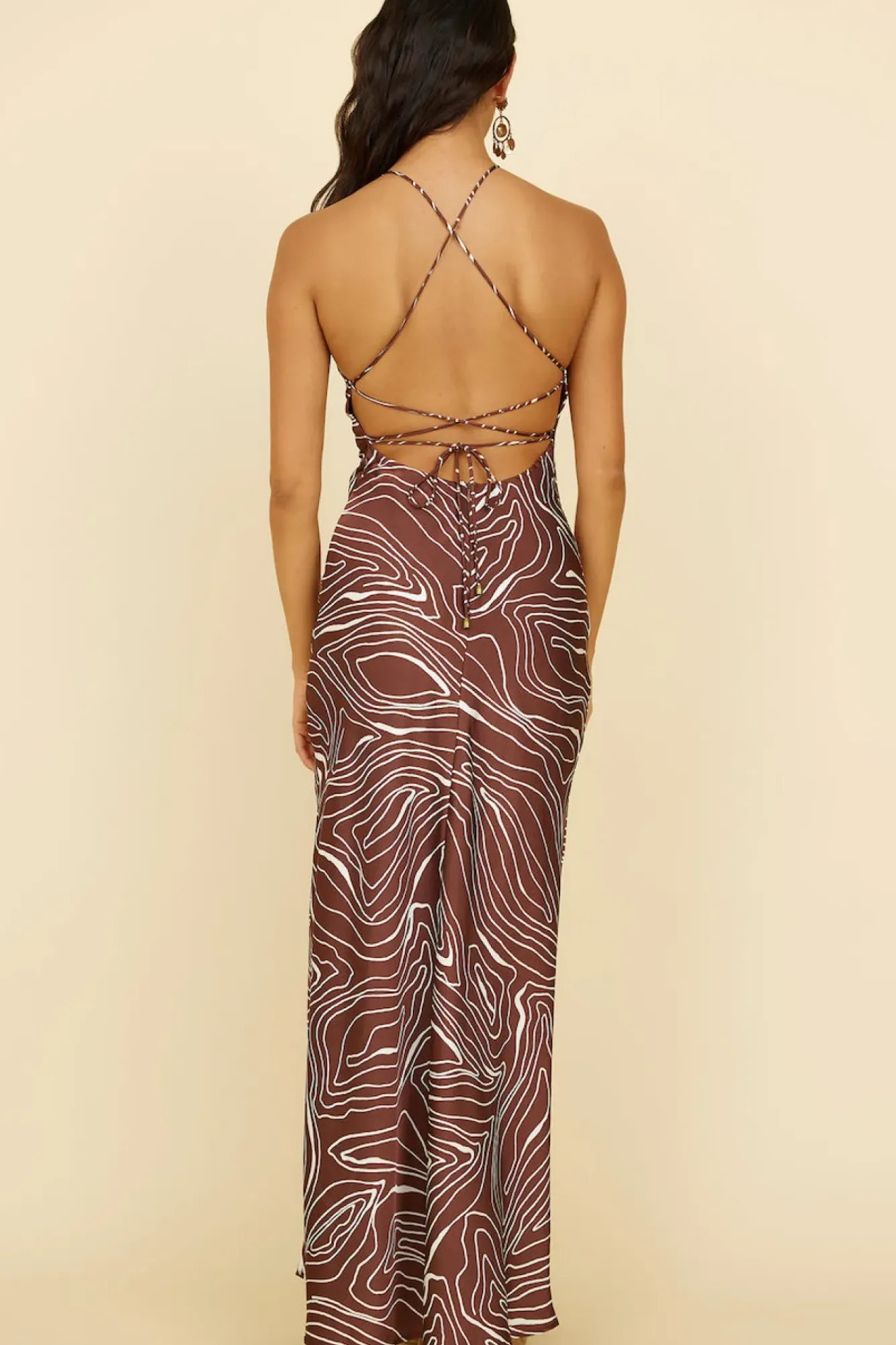 Wedding Guest Dresses|Formal Dresses>Hello Molly Asking You Maxi Dress Brown
