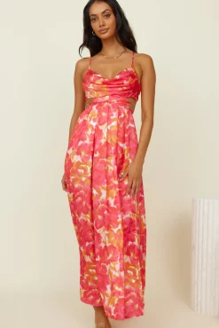 Brunch Dresses|Maxi Dresses>Hello Molly Atelier Of Love Maxi Dress Red