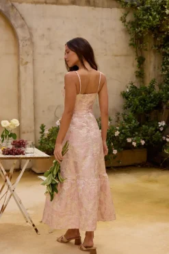 Wedding Guest Dresses|Formal Dresses>Hello Molly Aurora Aline Maxi Dress Pink