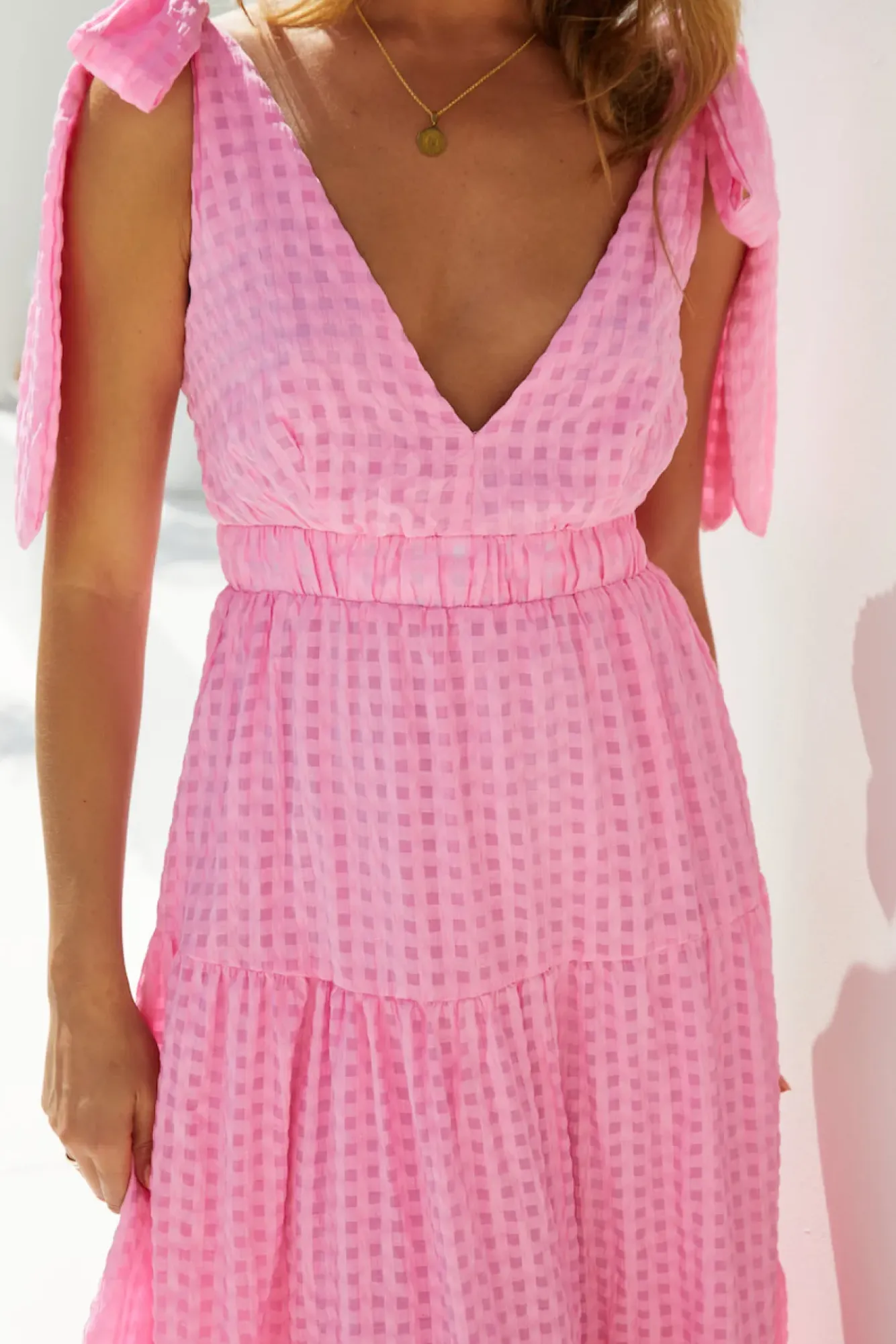 Wedding Guest Dresses|Cocktail Dresses>Hello Molly Aurora Glow Pink Maxi Dress