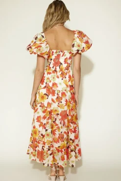 Vacation Dresses|Brunch Dresses>Hello Molly Autumn Dreams Maxi Dress Floral