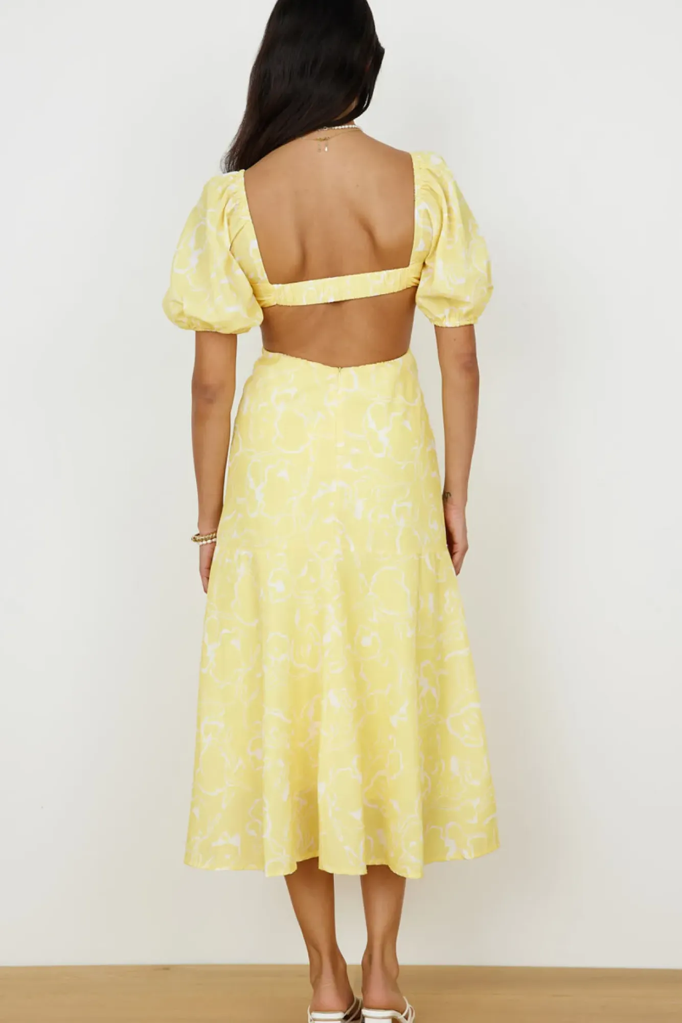 Vacation Dresses|Spring Break Dresses>Hello Molly Back From Florence Maxi Dress Yellow
