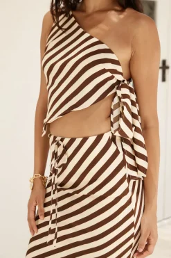 Skirt And Top Sets>Hello Molly Beach Umbrella Set Brown