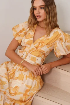 Brunch Dresses|Casual Dresses>Hello Molly Because Of You Maxi Dress Orange