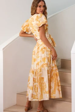 Brunch Dresses|Casual Dresses>Hello Molly Because Of You Maxi Dress Orange