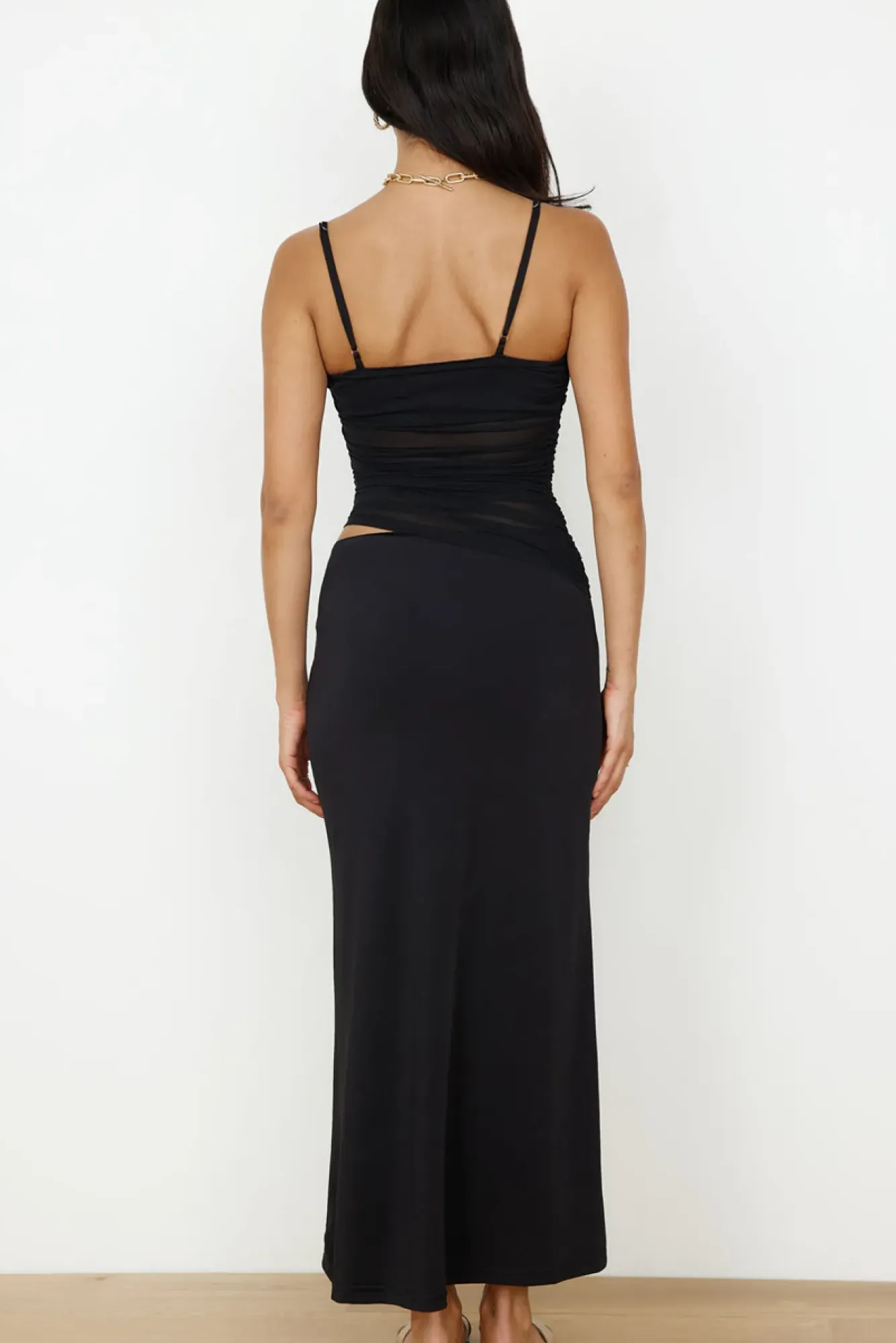 Date Night Dresses|Brunch Dresses>Hello Molly Belle Of The Ball Maxi Dress Black