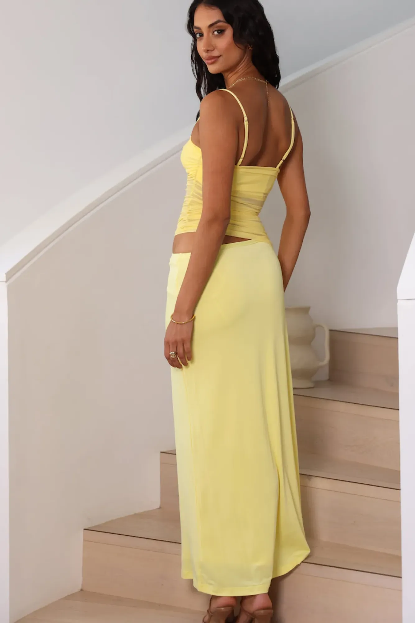 Wedding Guest Dresses|Formal Dresses>Hello Molly Belle Of The Ball Maxi Dress Yellow