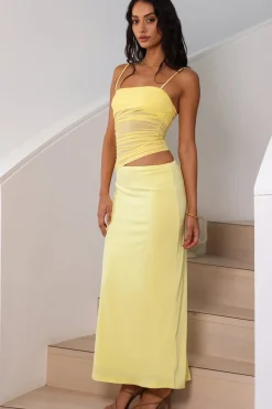Wedding Guest Dresses|Formal Dresses>Hello Molly Belle Of The Ball Maxi Dress Yellow