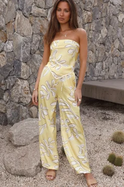 Pants>Hello Molly Bellisimo Pants Yellow