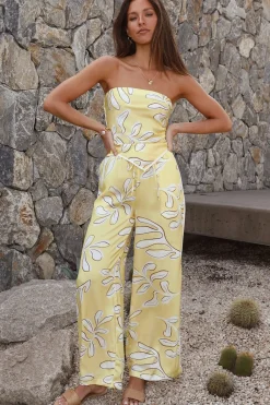 Pants>Hello Molly Bellisimo Pants Yellow