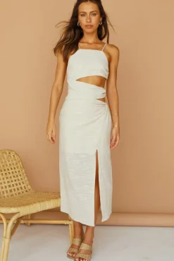 Spring Break Dresses|Summer Dresses>Hello Molly Be My Hero Maxi Dress Beige