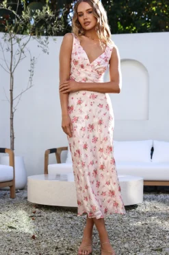Wedding Guest Dresses|Casual Dresses>Hello Molly Be Somebody Maxi Dress Pink