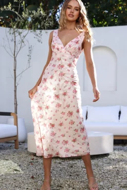 Wedding Guest Dresses|Casual Dresses>Hello Molly Be Somebody Maxi Dress Pink